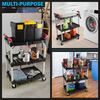 Stalwart Folding Cart with 50lb Capacity Per Shelf 75-PT2014